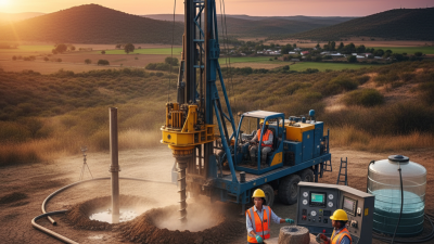 Why Choose a Well Drilling Machine for Your Water Supply Needs?