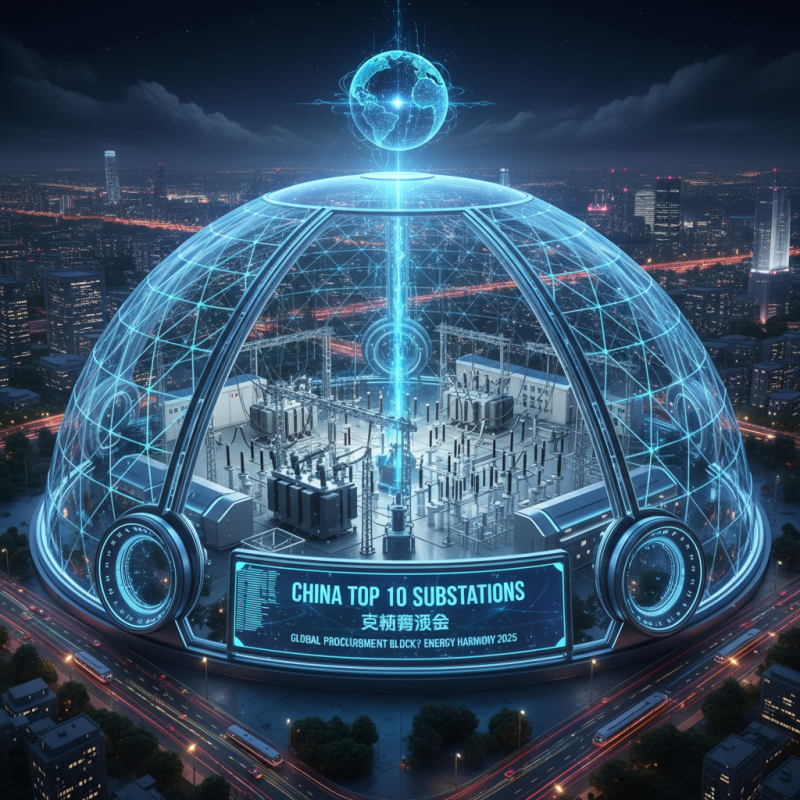 Китайский топ-10 подстанций Блок для глобальных закупок?