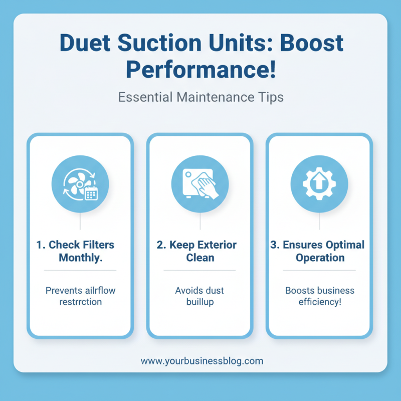 Top 10 Duet Suction Units You Need for Your Business?