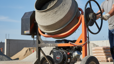 How to Choose the Best Petrol Cement Mixer for Your Needs?