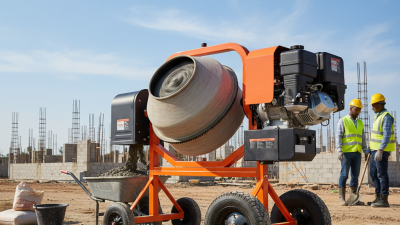 Top Petrol Cement Mixer for Efficient Construction Projects?