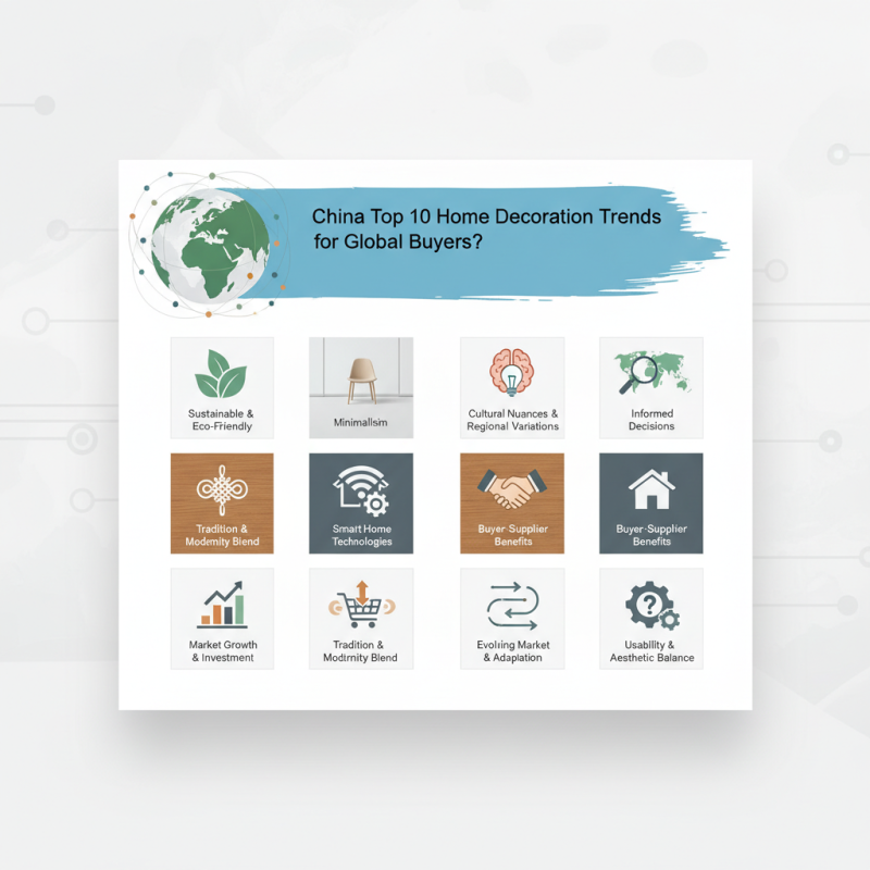 China Top 10 Home Decoration Trends for Global Buyers?