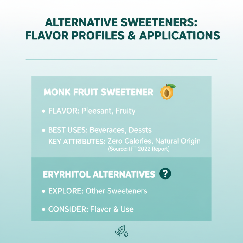 Best Alternative To Erythritol For Your Recipes?