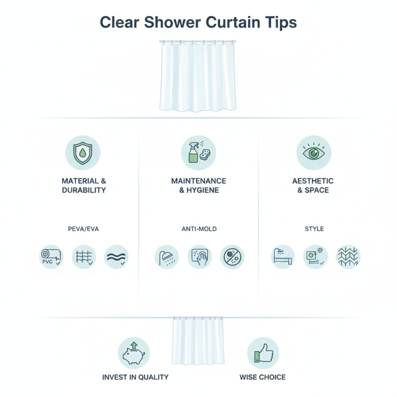 Clear Shower Curtain Tips for Choosing the Best Options?