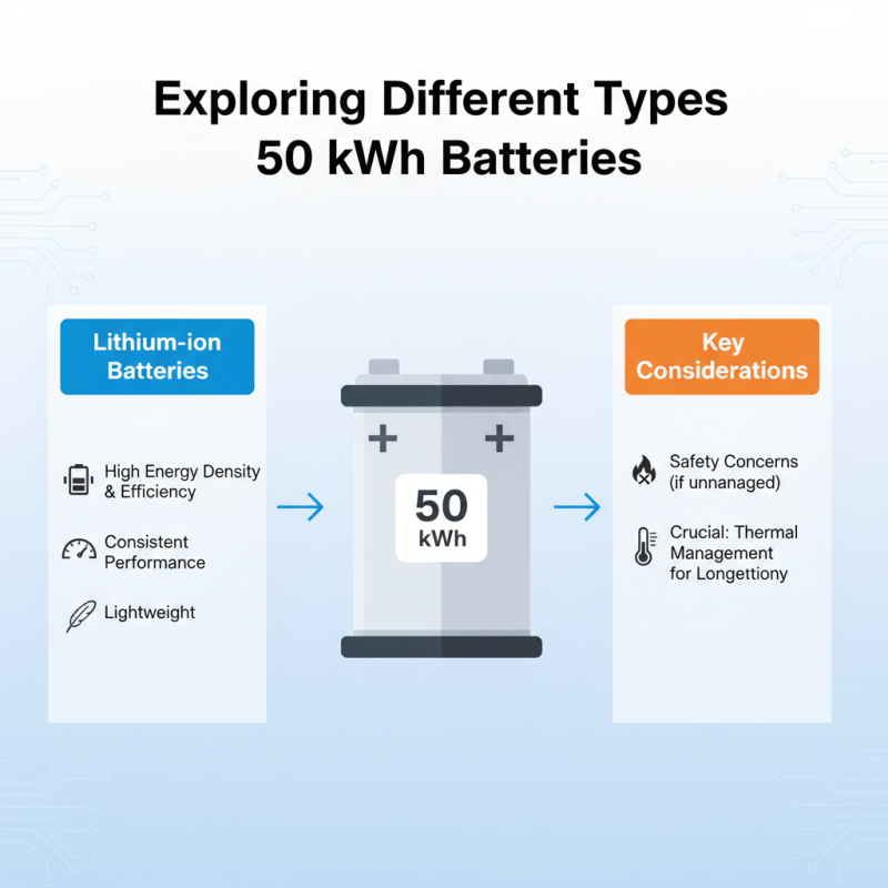 How to Choose the Best 50 Kwh Battery for Your Needs?