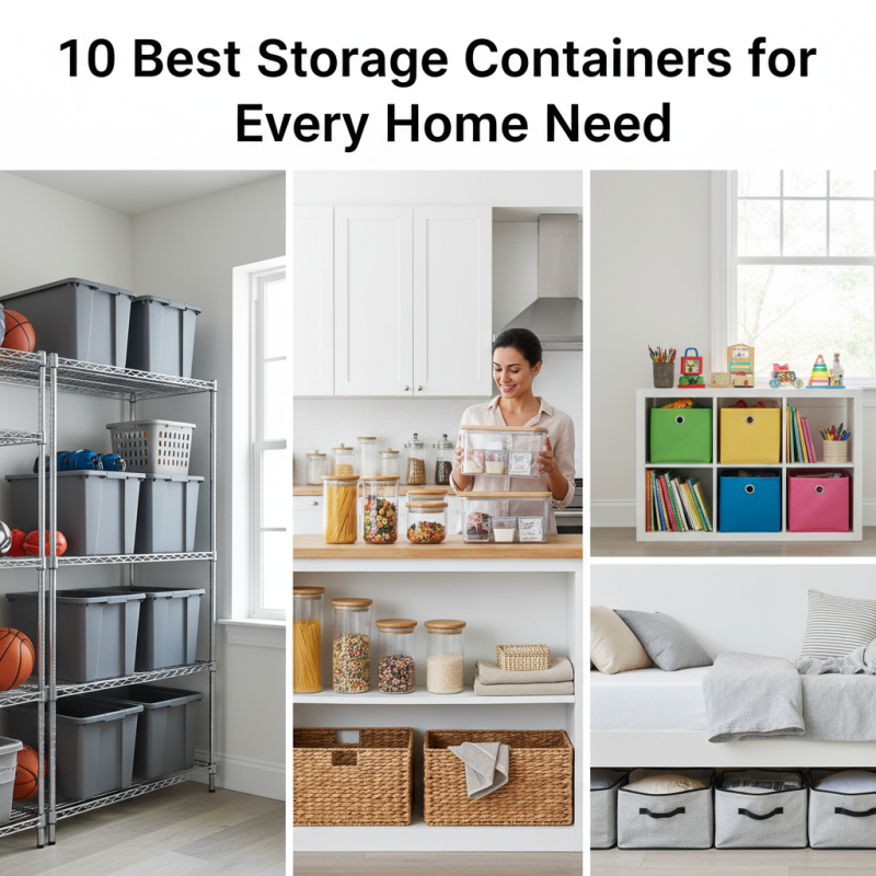 10 Best Storage Containers for Every Home Need