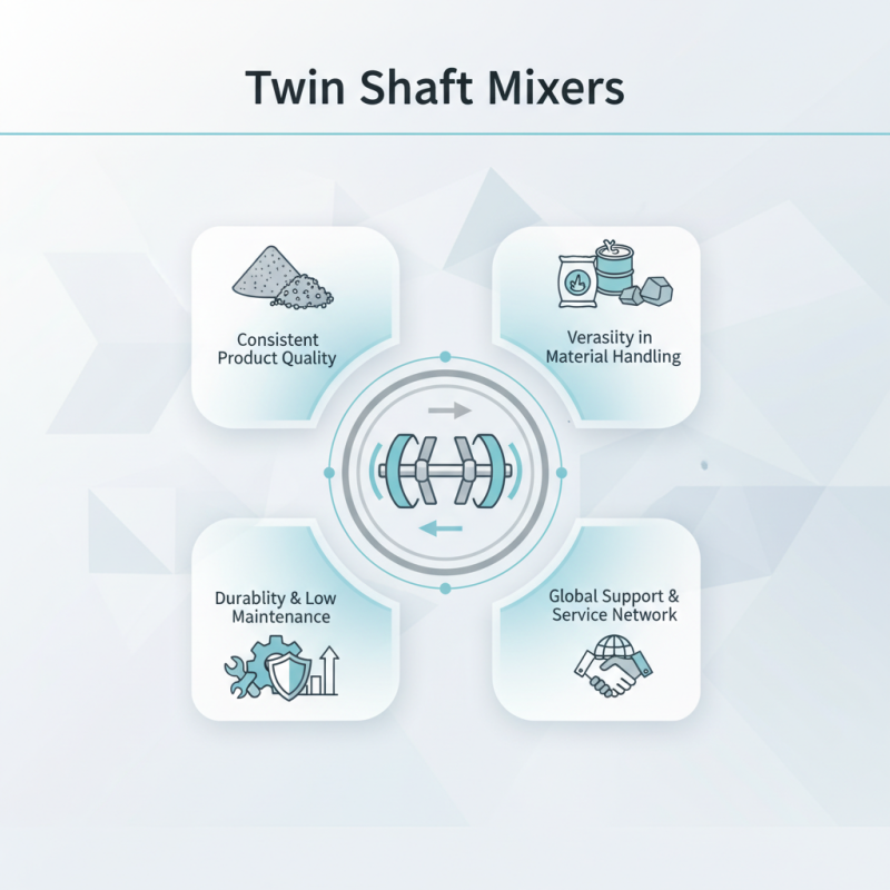 What are the Benefits of Twin Shaft Mixers for Global Buyers