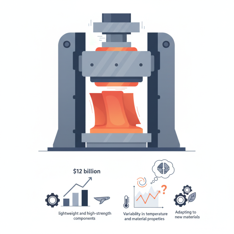 What is a hot forging press and how does it work?