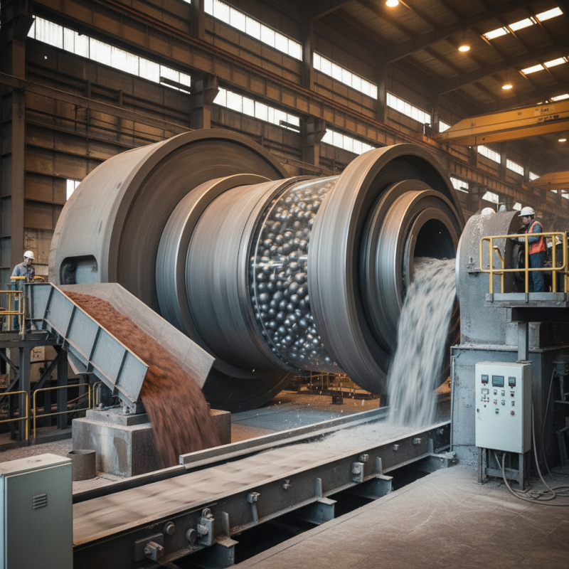 What is the Continuous Ball Mill Working Principle Explained