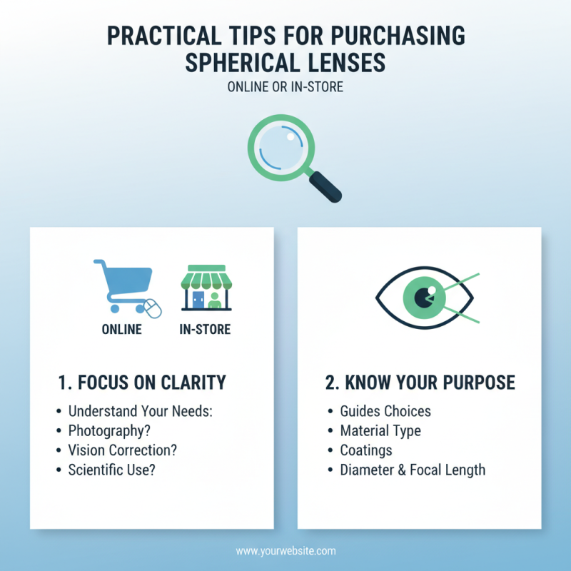 2026 How to Choose the Best Spherical Lenses for Your Needs?