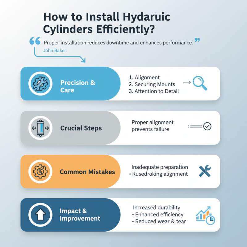 How to Install Hydraulic Cylinders Efficiently?
