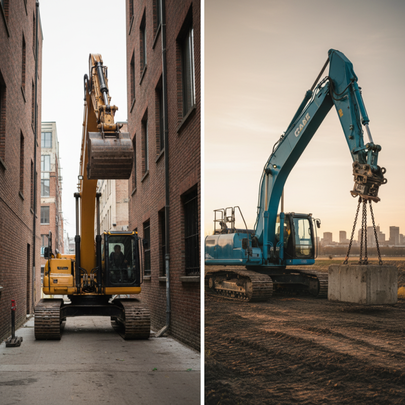 Top 10 Differences Between Zero Tail Swing and Conventional Tail Swing?