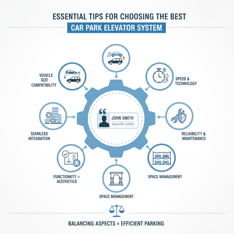Essential Tips for Choosing the Best Car Park Elevator System?