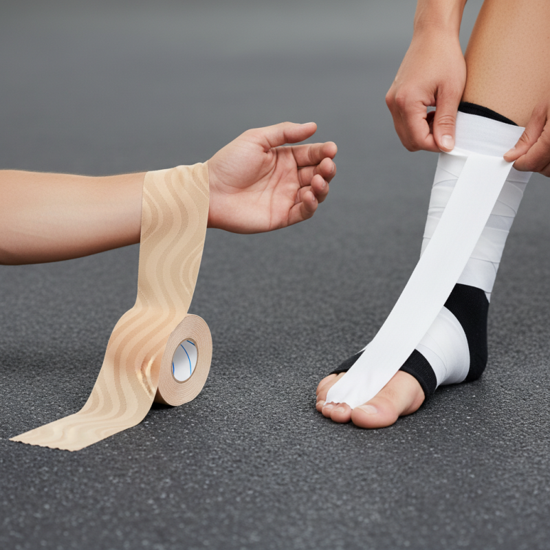 What is the Difference Between Kinesiology Tape and Sports Tape?