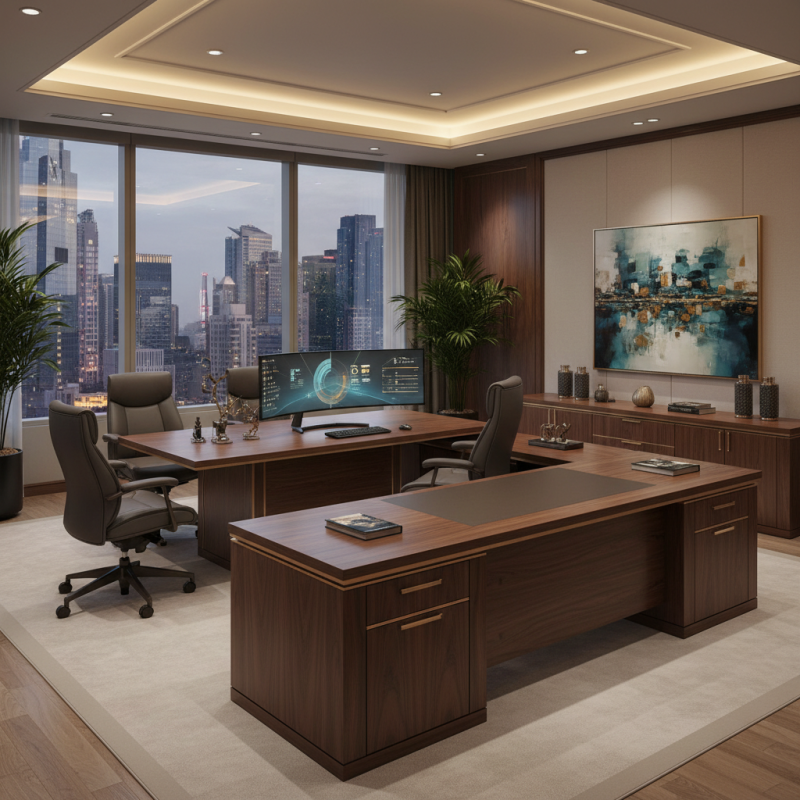 5 Reasons Why Invest in High End Executive Desk Groups?