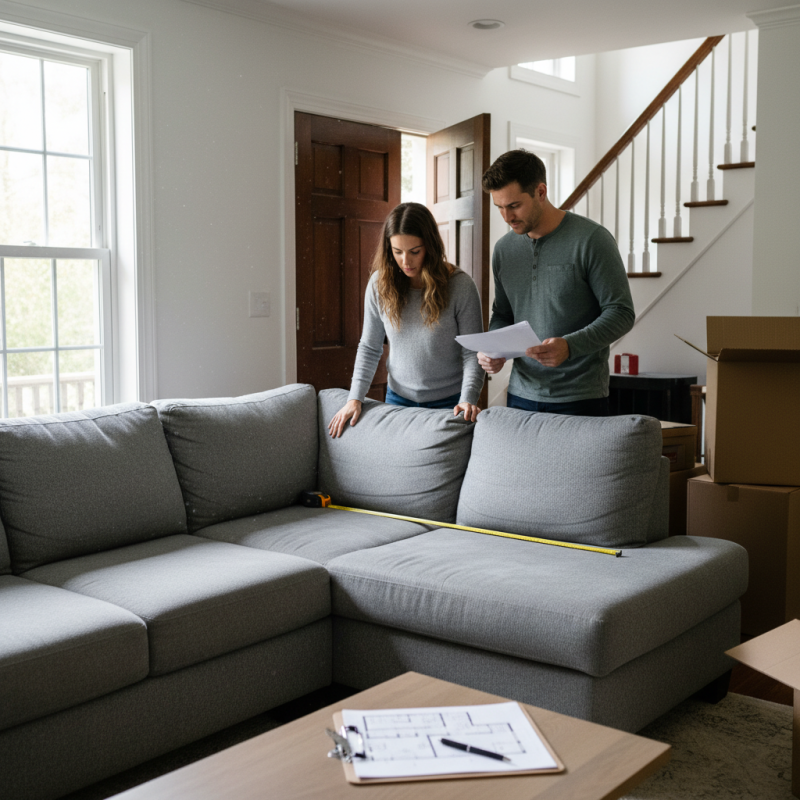 How to Measure a Sofa for a Narrow Doorway Fit?