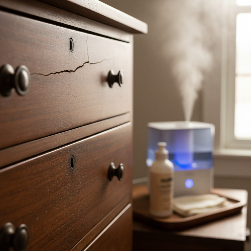 Why Does My Wooden Furniture Crack in Winter?