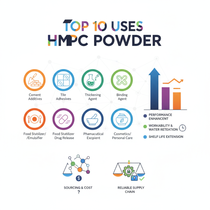 Top 10 Uses of Hydroxypropyl Methylcellulose HPMC Powder?