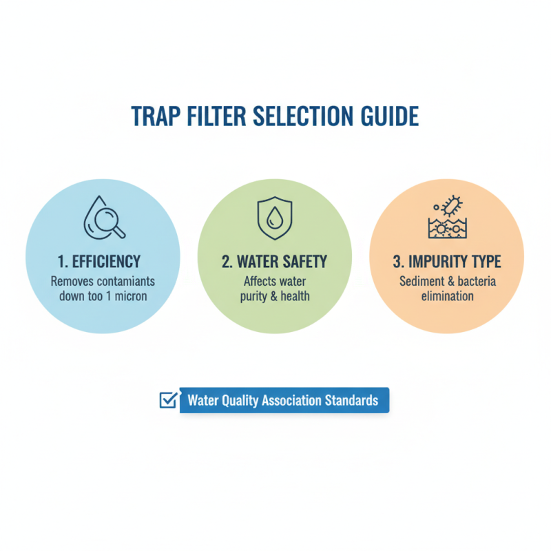 2026 Best Trap Filters for Effective Water Purification Solutions?