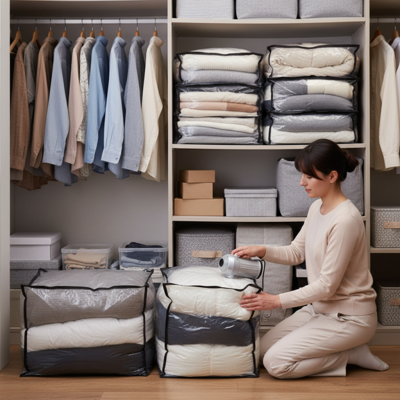 How to Use Vacuum Clothes Bags With Pump for Efficient Storage?