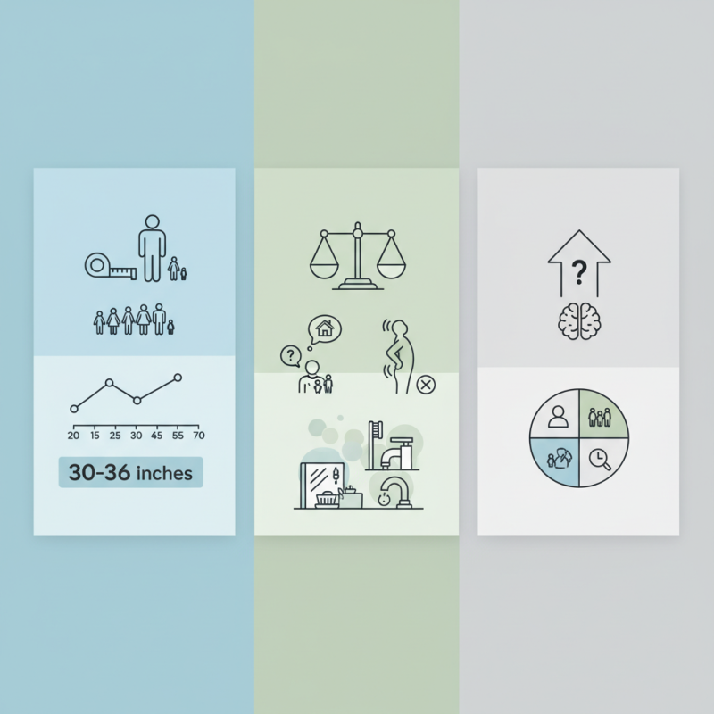 Best Height for a Bathroom Vanity What Should You Choose?