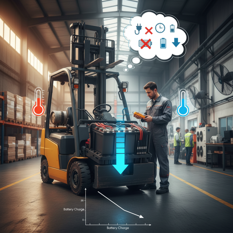 How to Identify Why Your Electric Forklift Battery Drains Fast?