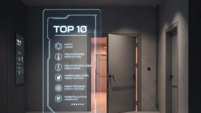 Top 10 Fire Rated Steel Door Benefits for Global Buyers?