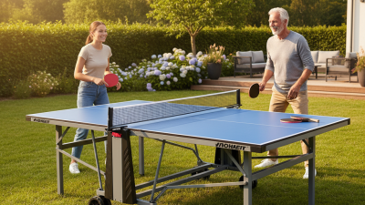 Top 10 Fold Up Table Tennis Tables for Outdoor Fun?