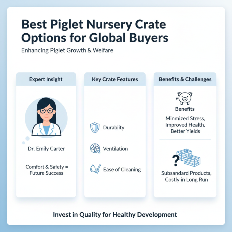 Best Piglet Nursery Crate Options for Global Buyers?