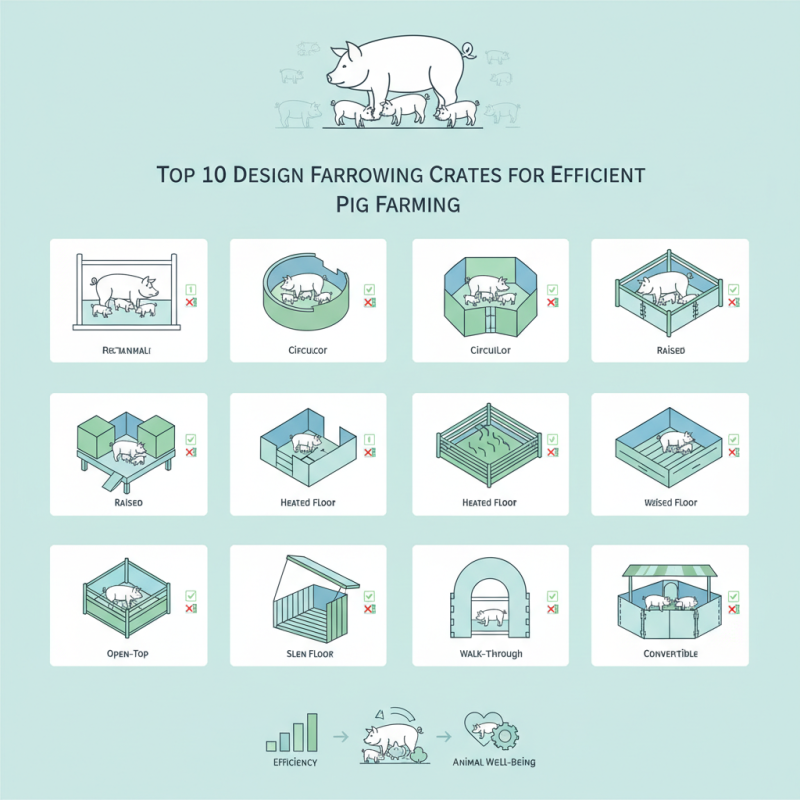 Top 10 Design Farrowing Crates for Efficient Pig Farming?