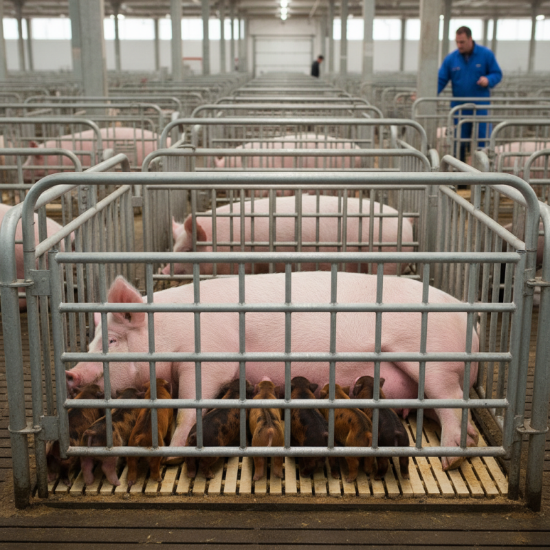 Why Are Farrowing Cages Essential for Pig Farming Success?