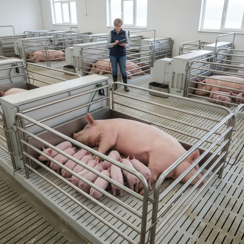 How to Choose the Best Farrowing Crates for Your Farm?
