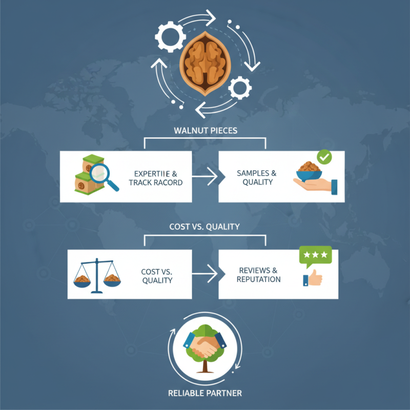 How to Choose the Best Walnut Pieces Supplier for Your Business?