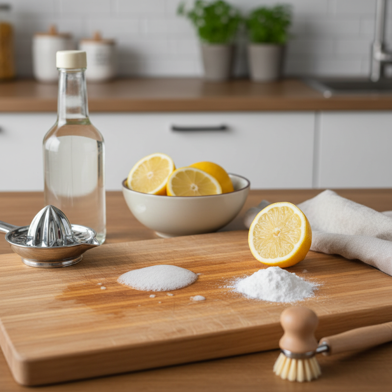 Top 10 Ways to Disinfect a Cutting Board Without Bleach?