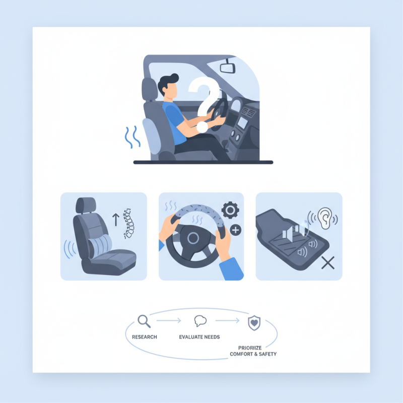 2026 How to Choose Accessories for Maximum Driving Comfort?