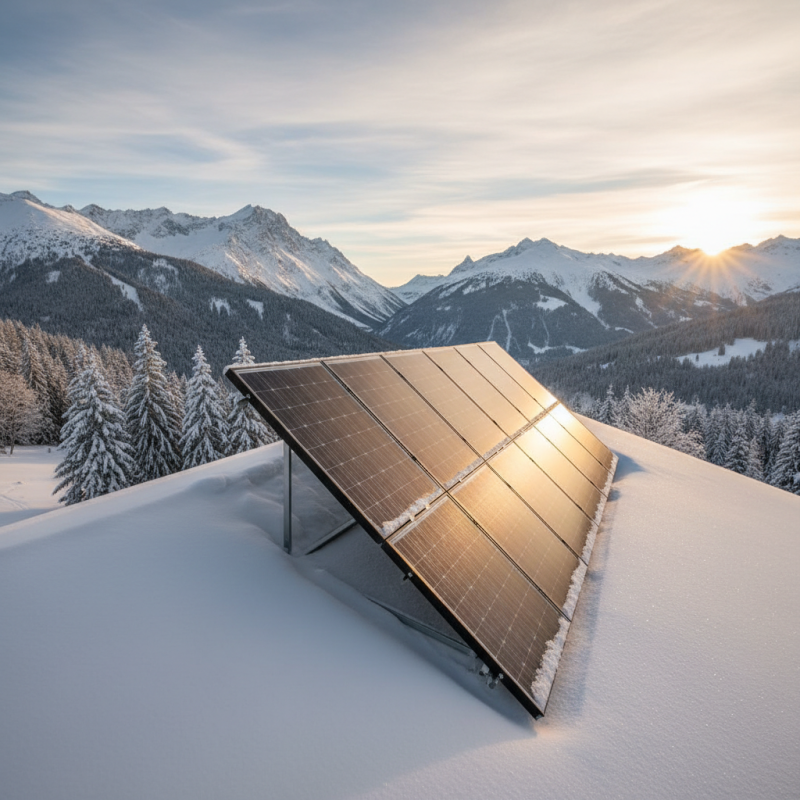 2026 Best Tilt Angle for Solar Panels in Winter?