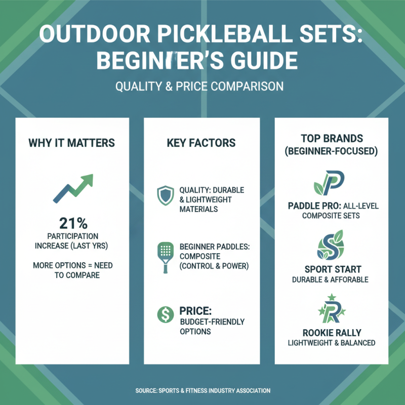 How to Choose the Best Outdoor Pickleball Set for Beginners