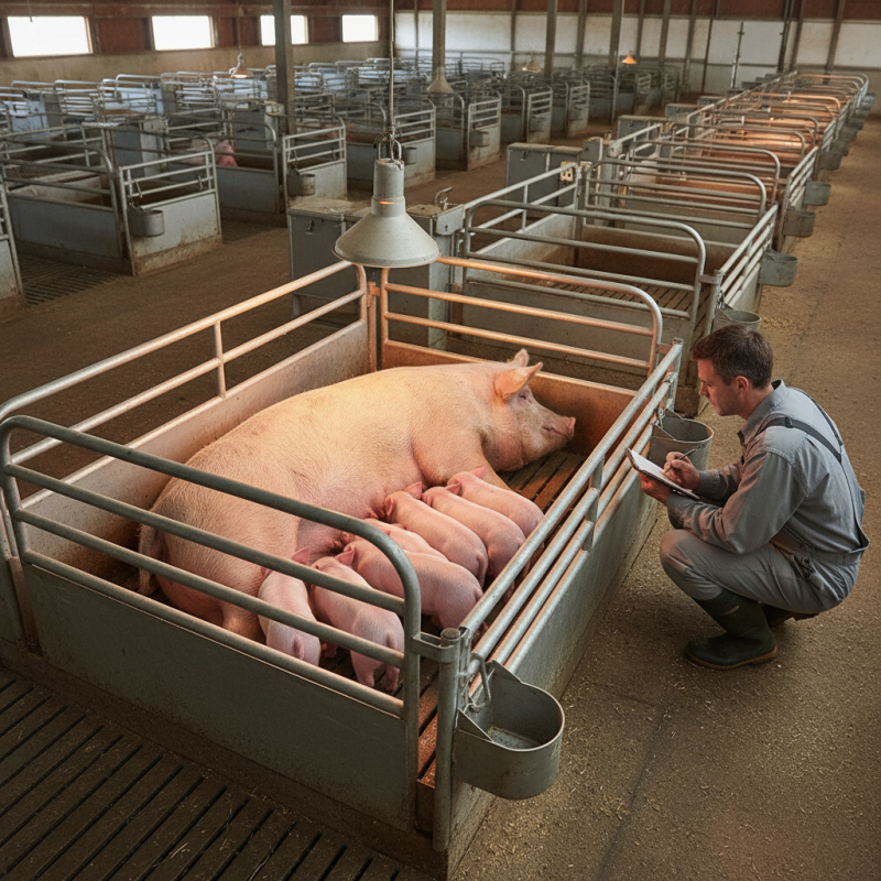 Top 10 Benefits of Using Hog Farrowing Crate for Farmers?