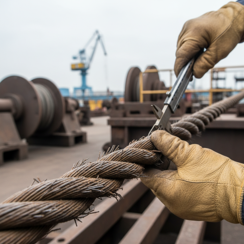 How to Inspect Steel Wire Ropes for Wear and Damage?