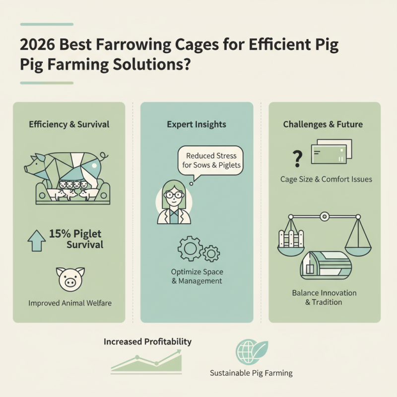 2026 Best Farrowing Cages for Efficient Pig Farming Solutions?