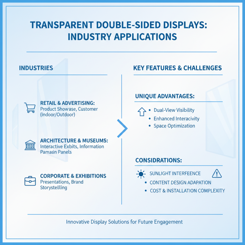 China Best Transparent Double Sided Display Screen for Your Needs?