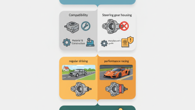 How to Choose the Right Steering Gear Housing for Your Vehicle?