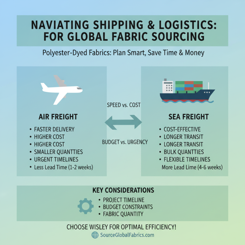 Top Tips for Sourcing Polyester Dyed Fabric Globally?