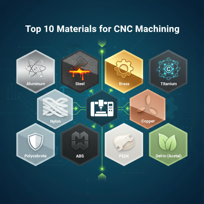 China Top 10 Materials for CNC Machining What to Use?
