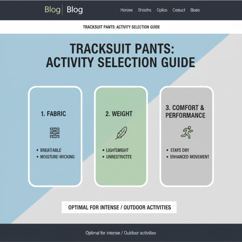 How to Choose the Best Tracksuit Pants for Your Needs?