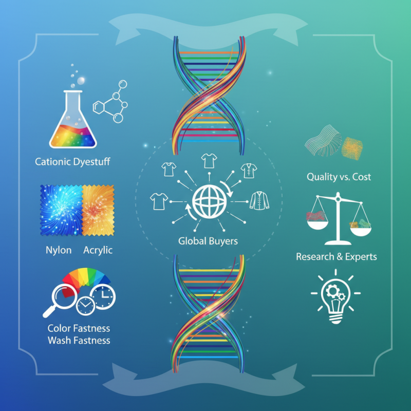 What are the Best Cationic Dyestuff Options for Global Buyers?