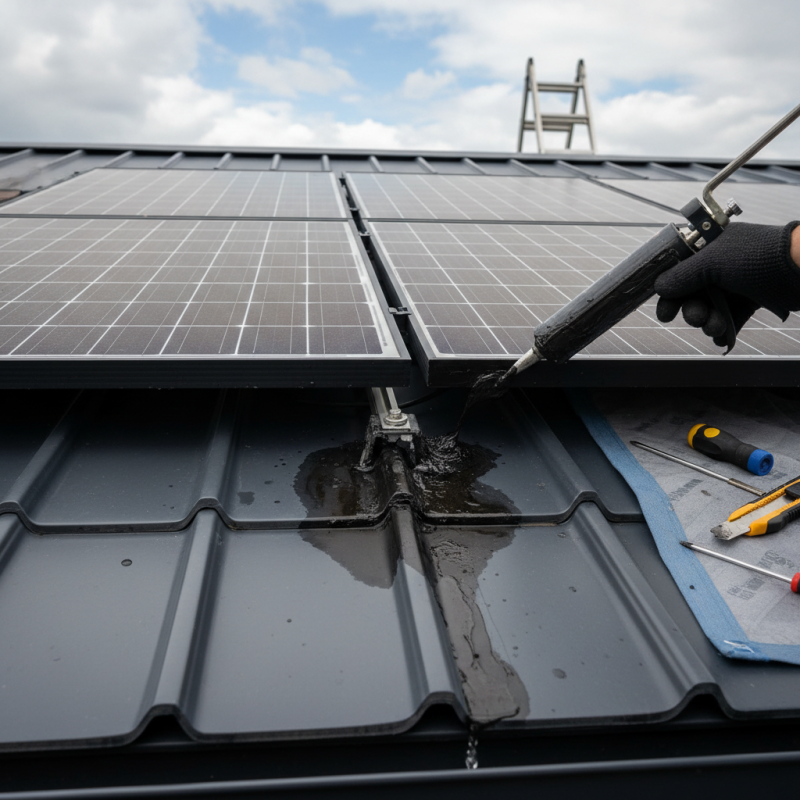 Why is My Solar Roof Mount Leaking Solutions and Causes?