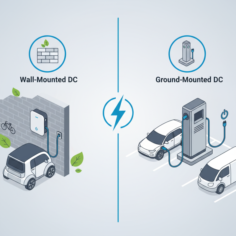 Difference Between Wall Mounted and Ground Mounted DC Chargers?
