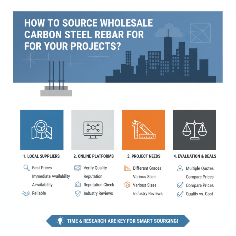 How to Source Wholesale Carbon Steel Rebar for Your Projects?
