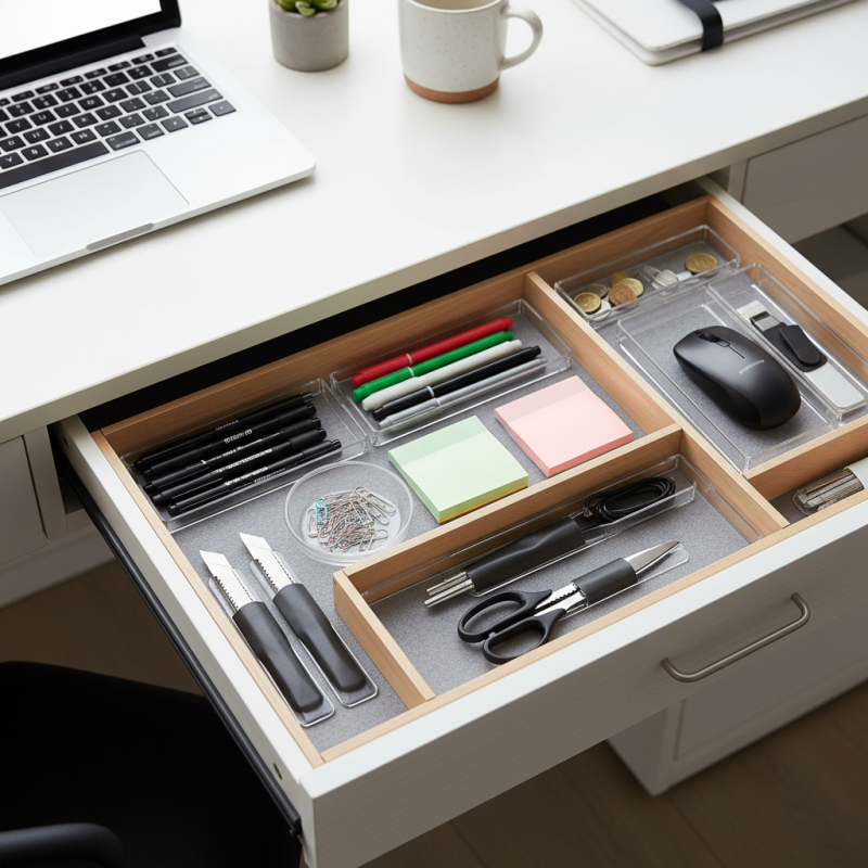 Best Office Desk Drawer Organizer Ideas for a Clutter Free Workspace?